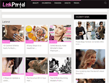 Tablet Screenshot of lookportal.com